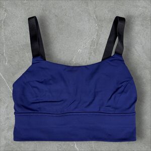 Women's Lululemon Both Ways Adjustable Hero Blue Sports Bra - Size 4